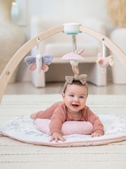 aden + anais Pink Girl 100% Cotton Discover Ma Fleur Activity Gym - Image 1 of 5