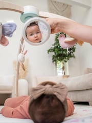 aden + anais Pink Girl 100% Cotton Discover Ma Fleur Activity Gym - Image 2 of 5
