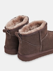 Whistles Nude Mable Slipper Boots - Image 3 of 4