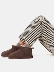Whistles Nude Mable Slipper Boots - Image 4 of 4