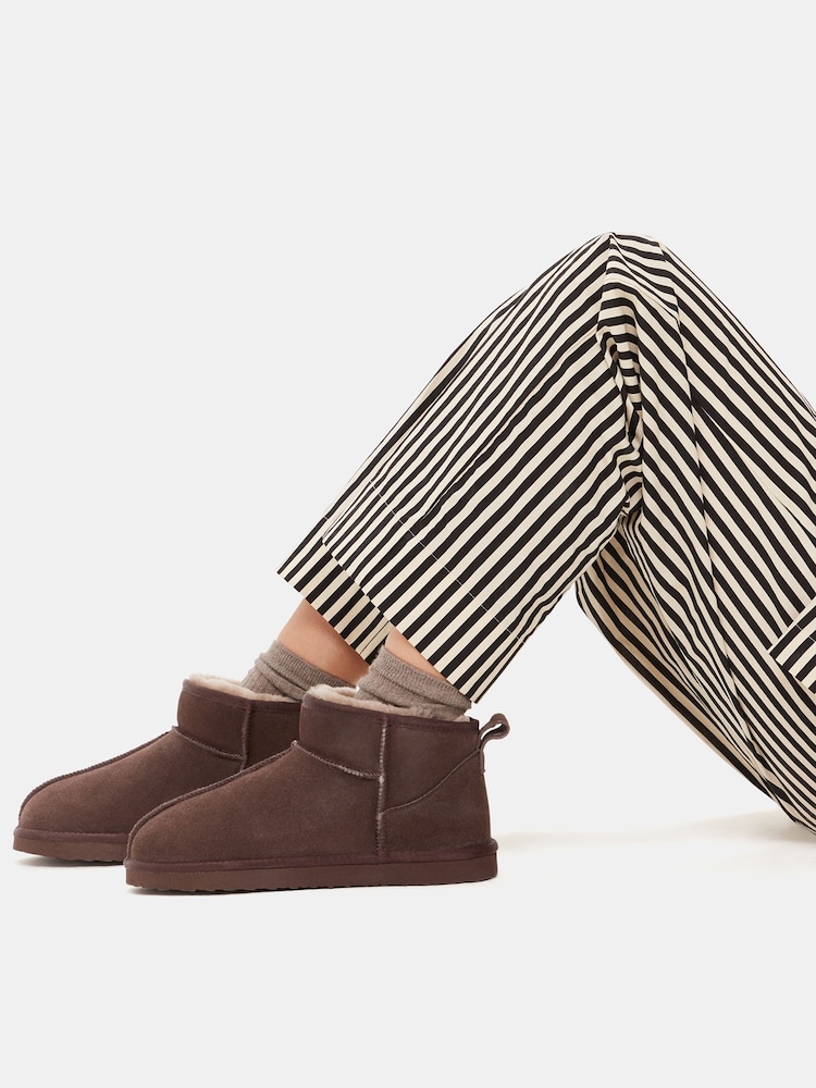 Whistles Nude Mable Slipper Boots - Image 4 of 4