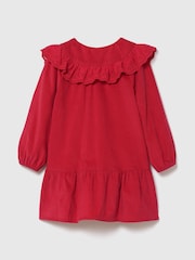 Gap Red Corduroy Drop-Waist Dress - Image 2 of 3