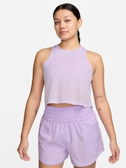 Flieder-Violett - Nike Dri-fit One Klassisches, atmungsaktives Trägertop - Bild 1 von 7