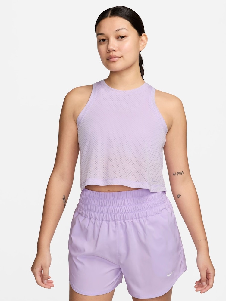 Flieder-Violett - Nike Dri-fit One Klassisches, atmungsaktives Trägertop - Bild 1 von 7
