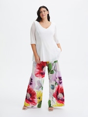 Scarlett & Jo White V-Neck Tunic - Image 1 of 4
