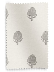 Emily Bond Pebble Grey 100% Cotton Globe Made to Measure Roman Blinds - Image 6 of 6