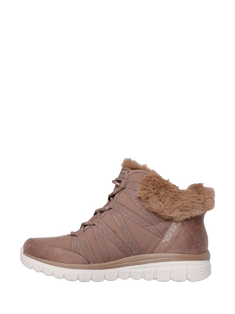 Skechers Brown Graceful Shoes Slip In - Image 2 of 5 Skechers Brown Graceful Shoes Slip In - Image 2 of 5