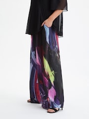 Scarlett & Jo Black Bette Wide Leg Trousers - Image 1 of 2