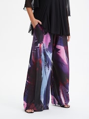 Scarlett & Jo Black Bette Wide Leg Trousers - Image 2 of 2