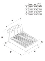 Wool Blend Grey Hartford Collection Luxe Upholstered Ottoman Storage Bed Frame - Image 10 of 10