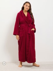 Rojo - Bata Luxe de Yours Curve - Imagen 1 de 6