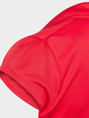 Adidas Golf Red Performance Polo Shirt - Image 4 of 5