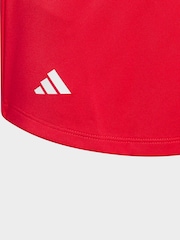Adidas Golf Red Performance Polo Shirt - Image 5 of 5