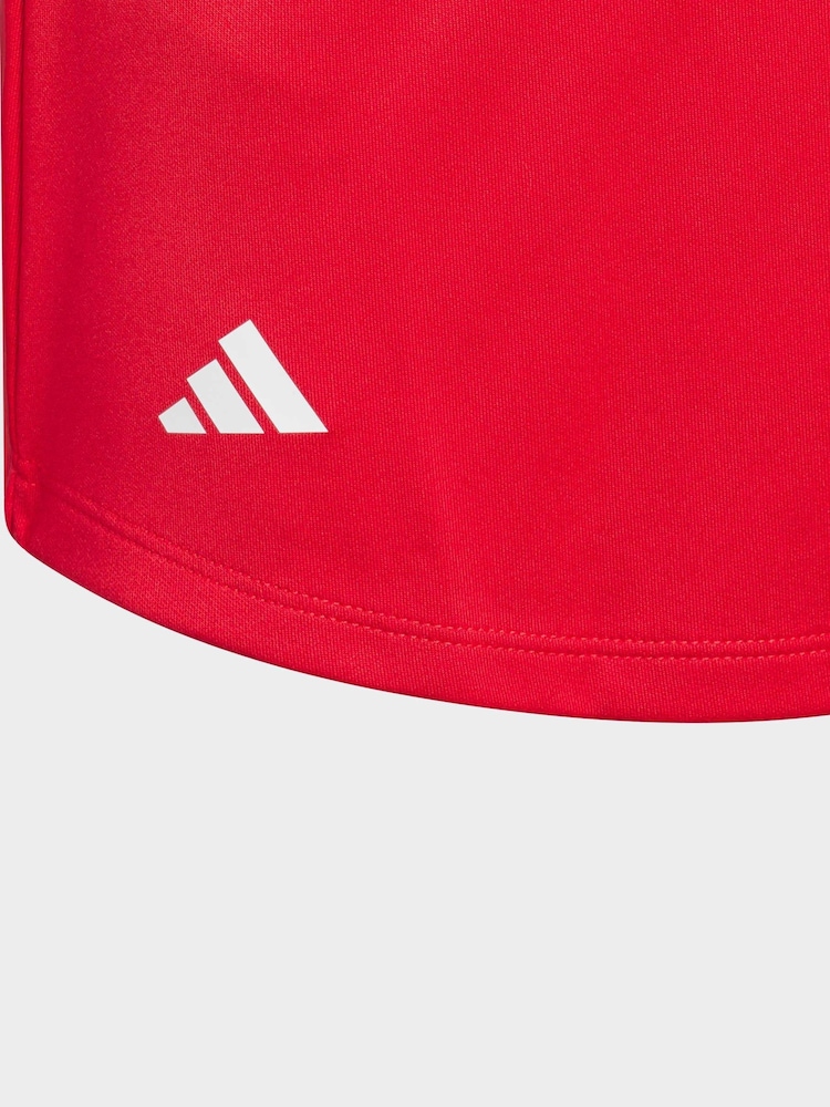 Adidas Golf Red Performance Polo Shirt - Image 5 of 5