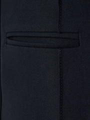 Reiss Navy Claude High Rise Flared Trousers - Image 6 of 6