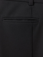 Reiss Black Claude Petite High Rise Flared Trousers - Image 7 of 8