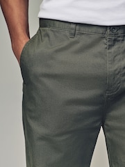 Зеленый хаки - Utility Chino 100% Cotton Trousers - Изображение 5 из 7