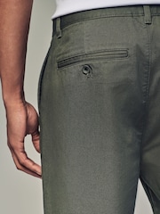 Зеленый хаки - Utility Chino 100% Cotton Trousers - Изображение 6 из 7