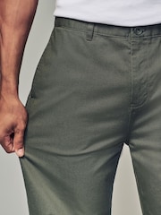 Зеленый хаки - Utility Chino 100% Cotton Trousers - Изображение 7 из 7