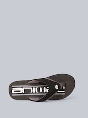 Animal Black Mens Jekyl Flip Flops - Image 3 of 4