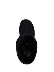 Skechers Black Cozy Campfire Winter Slippers - Image 4 of 5