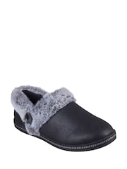 Skechers Black Cosy Campfire Fresh Toast Womens Slippers - Image 2 of 13