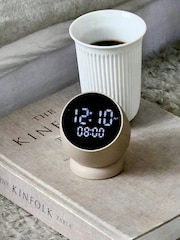 Kreafunk Ivory Sand Bell Alarm Clock with Sound - Image 2 of 5