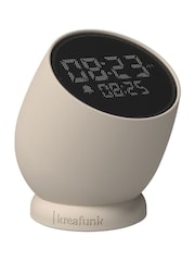 Kreafunk Ivory Sand Bell Alarm Clock with Sound - Image 6 of 6