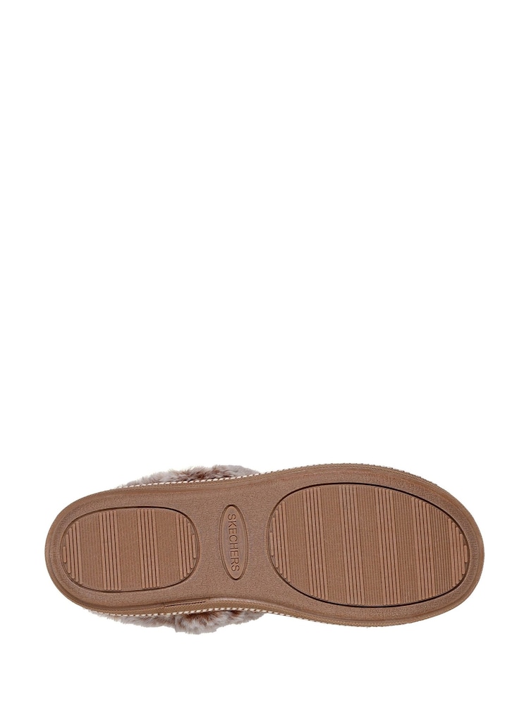 Marrón claro - Pantuflas calentitas de mujer Campfire Fresh Toast de Skechers - Imagen 3 de 3 Marrón claro - Pantuflas calentitas de mujer Campfire Fresh Toast de Skechers - Imagen 3 de 3