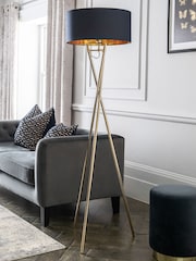 Navy Rico Floor Lamp - Image 2 of 6