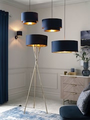 Navy Rico Floor Lamp - Image 4 of 6