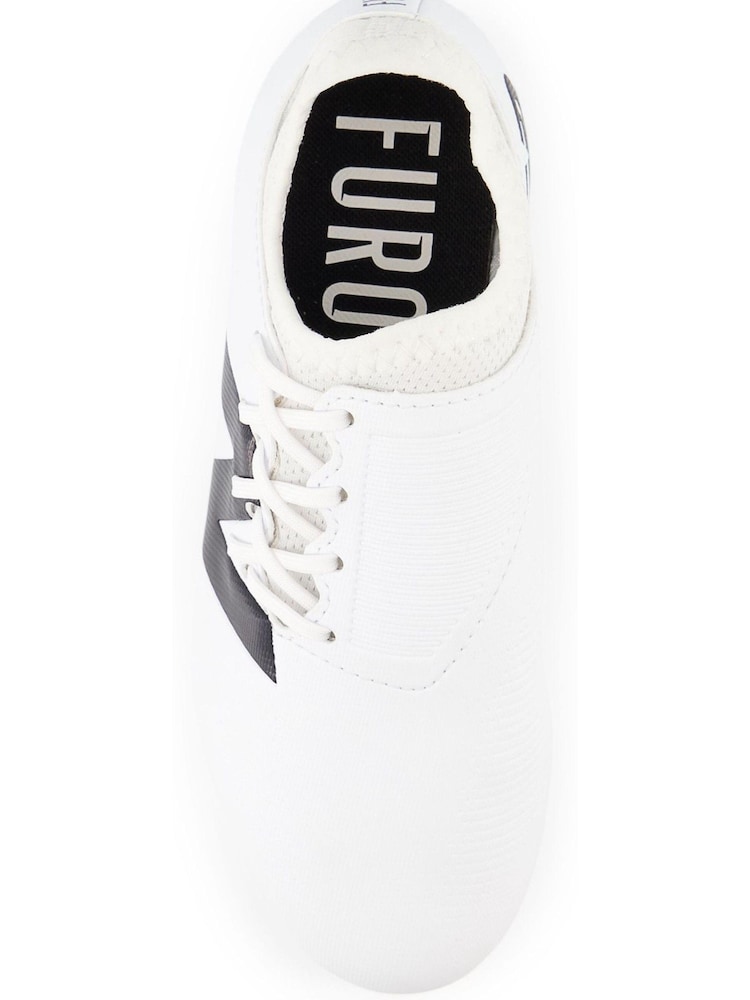 New Balance White Boys Tekela Firm Football Boots - Image 2 of 12