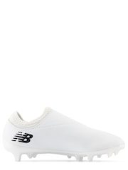 New Balance White Boys Tekela Firm Football Boots - Image 3 of 12