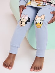 Rose/bleu/blanc - Minnie Mouse License Snuggle Pyjamas 3 Pack (9mths-12yrs) - Image 6 de 14