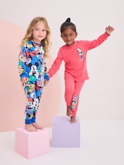 Красно-синяя - Набор из 2 пижамы с лицензионным принтом Minnie Mouse (9мес. 12лет) - Image 2 of 12