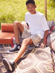 Stone 100% Cotton Bandana Print Jersey Shorts (3-16yrs) - Image 2 of 7