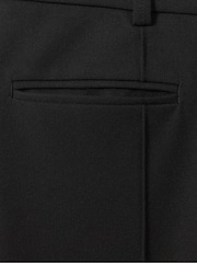 Reiss Black Claude High Rise Flared Trousers - Image 5 of 5