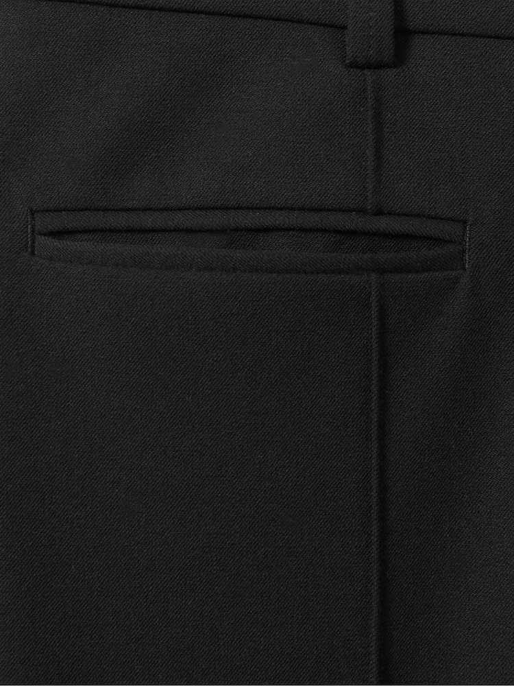 Reiss Black Claude High Rise Flared Trousers - Image 5 of 5