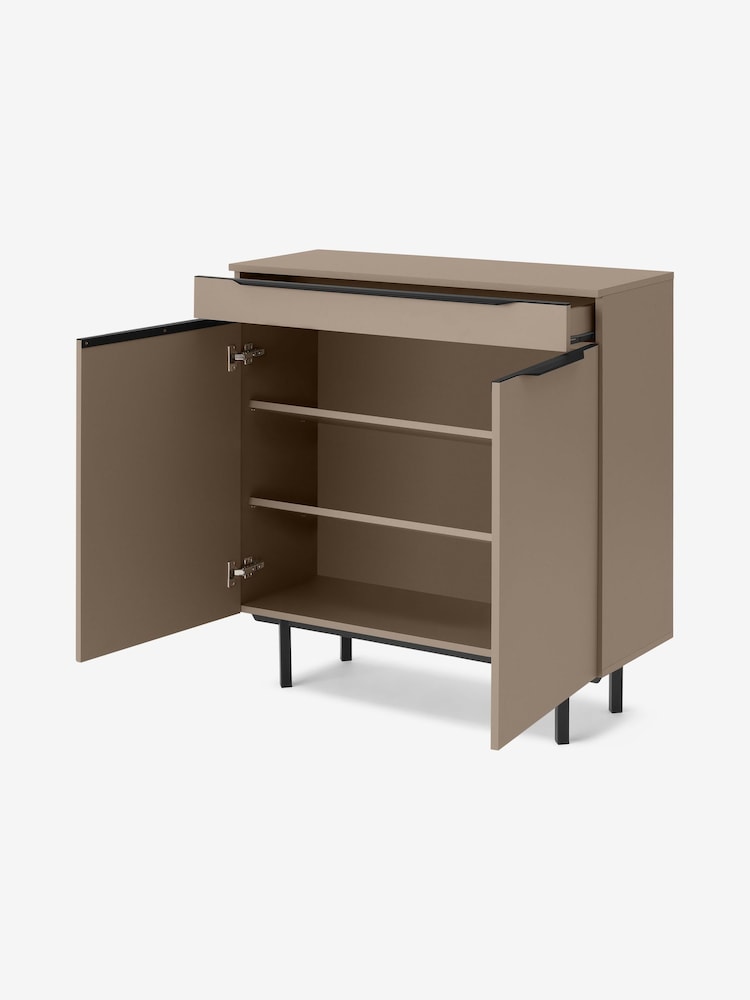 MADE.COM Cappuccino Damien Shoes Storage - Image 2 of 3 MADE.COM Cappuccino Damien Shoes Storage - Image 2 of 3