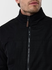 Saltwell Black Showerproof Fleece Lined Jacket - Image 5 of 6
