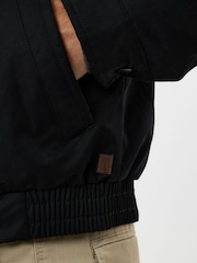 Saltwell Black Showerproof Fleece Lined Jacket - Image 6 of 6