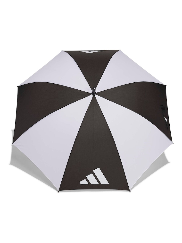 adidas Golf Black Single Canopy Unisex Umbrella - Image 1 of 3