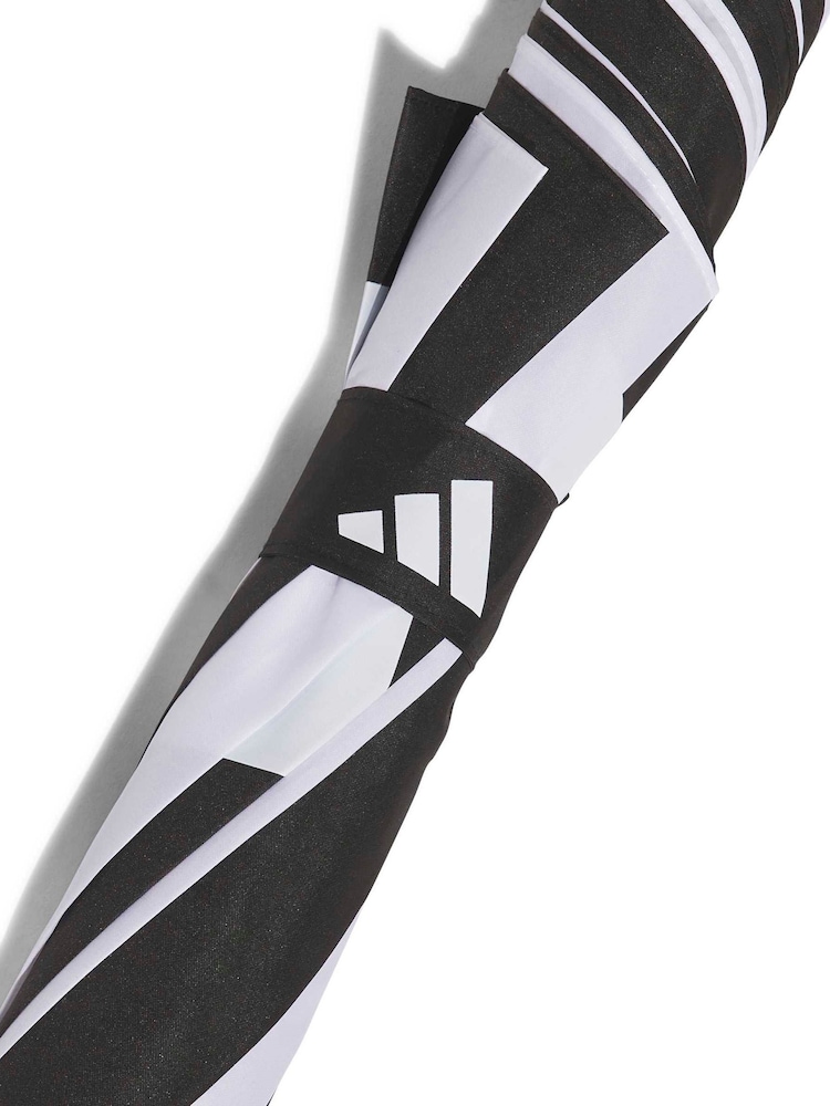 adidas Golf Black Single Canopy Unisex Umbrella - Image 2 of 3