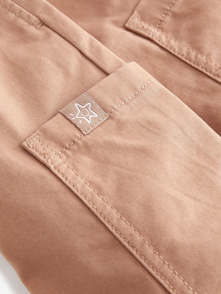 Peach Pink Side Pocket Pull-On Trousers (3mths-7yrs) - Image 6 of 6 Peach Pink Side Pocket Pull-On Trousers (3mths-7yrs) - Image 6 of 6