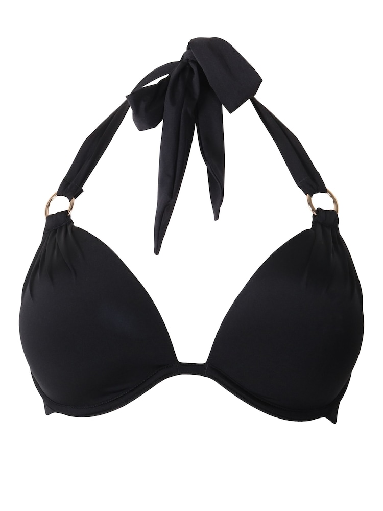 Pour Moi Black Padded Samoa Bikini Top - Image 3 of 4