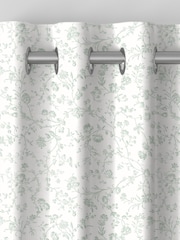 Laura Ashley Duck Egg Aria Made to Measure Curtains - Image 7 of 9