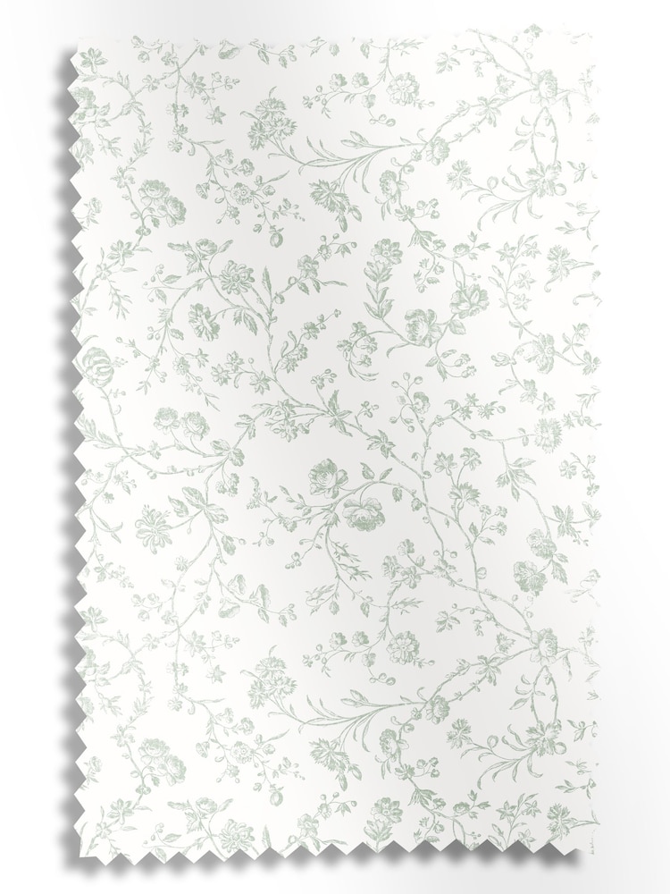 Laura Ashley Duck Egg Aria Made to Measure Curtains - Image 9 of 9