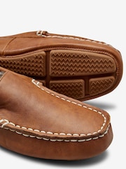 Tan Brown Moccasin Slippers - Image 6 of 6
