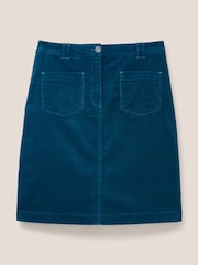 White Stuff Denim Melody Organic Cord Skirt - Image 3 of 5