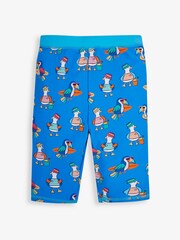 JoJo Maman Bébé Blue Toucan UPF 50 2-Piece Sun Protection Suit - Image 6 of 8